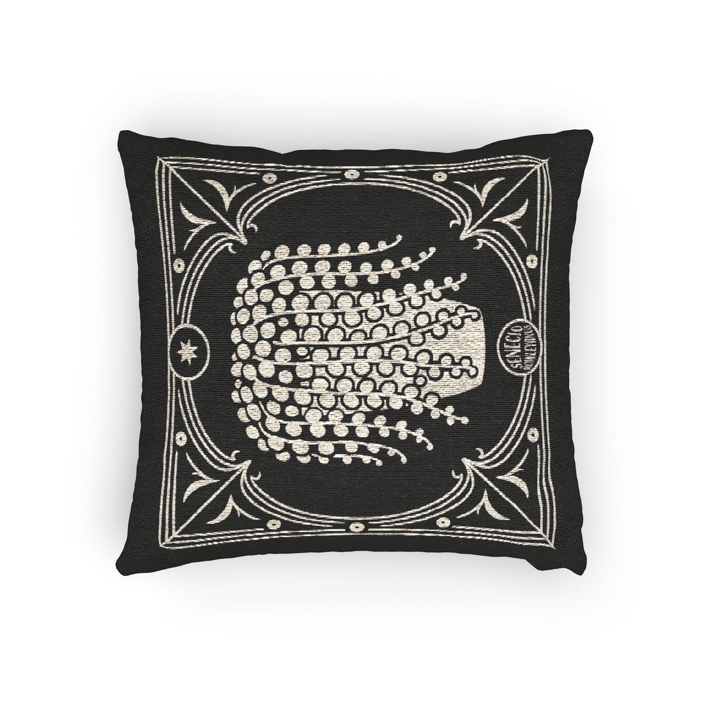 C-24 String Of Pearls Woven Pillow