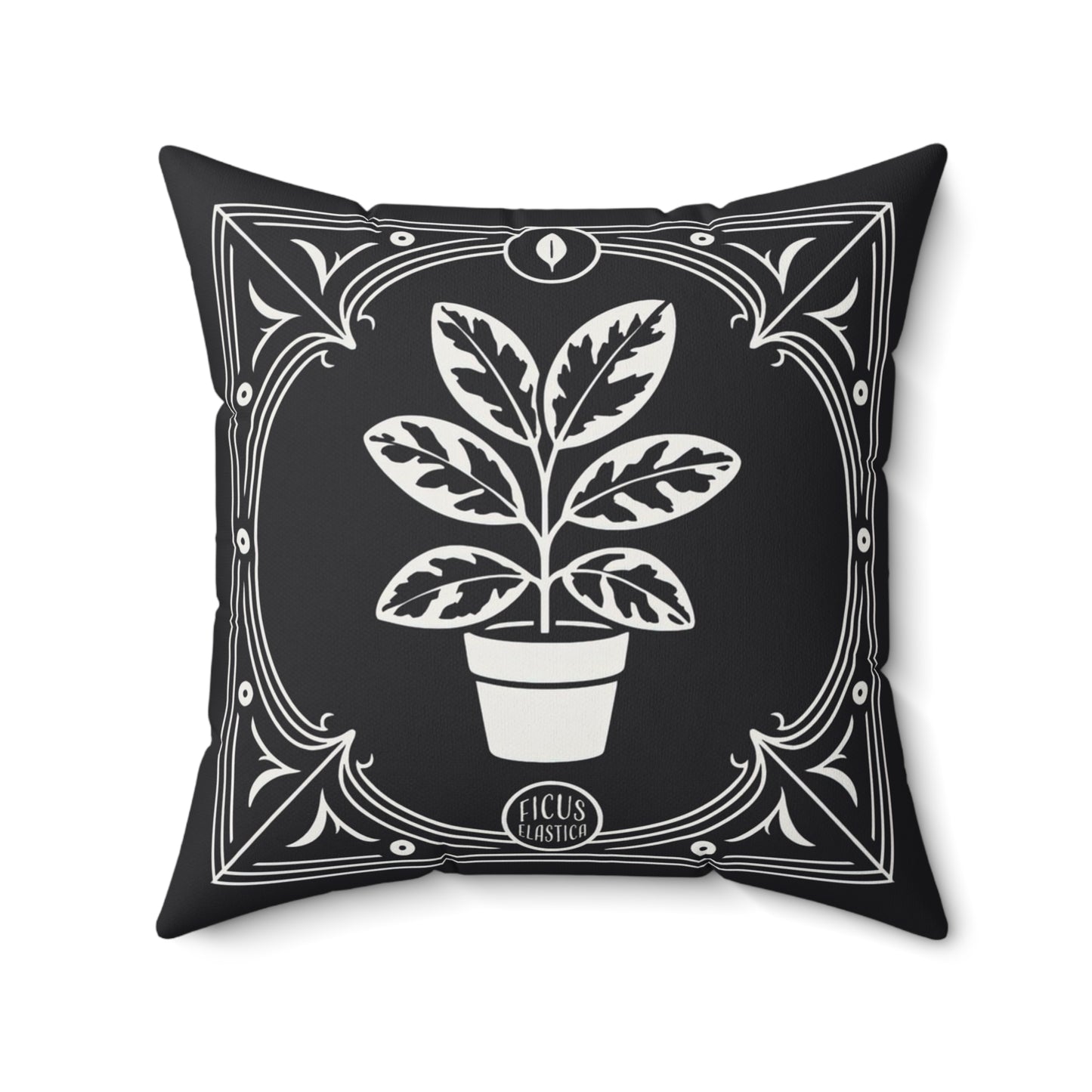 Rubber Plant Faux Suede