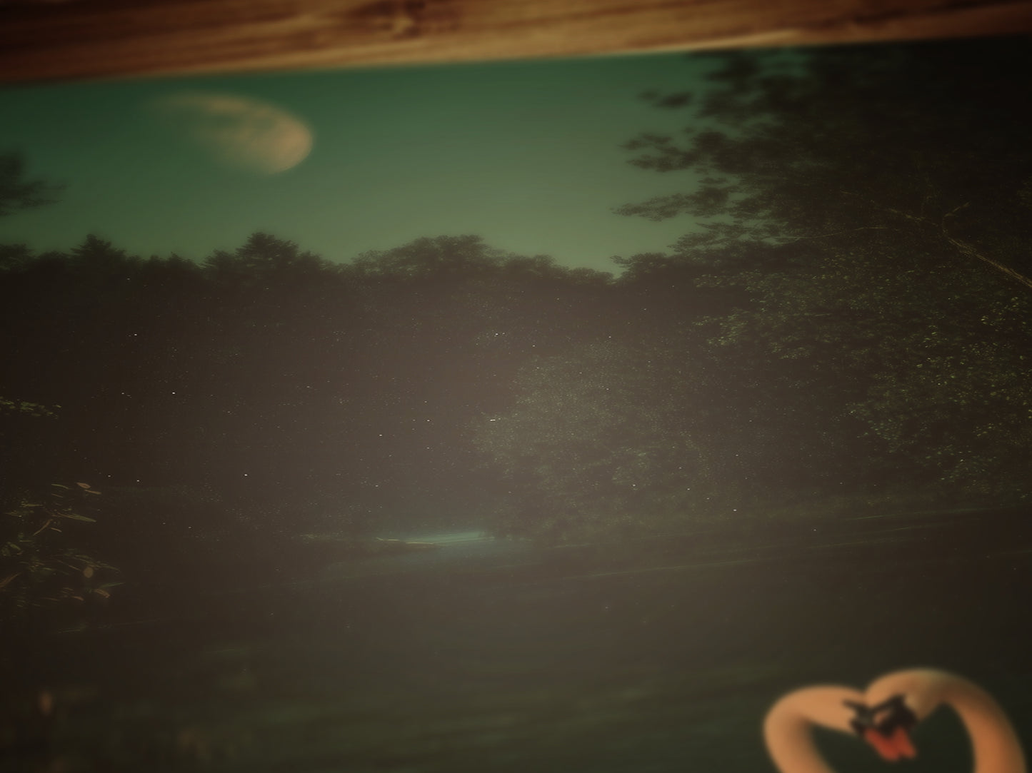 The Swans Waltz, Romantic Wall Art, Victorian Bird, Whimsigoth Nature Wall Decor, Vintage Gloomy Gothic Poster, Soft Academia Art Print