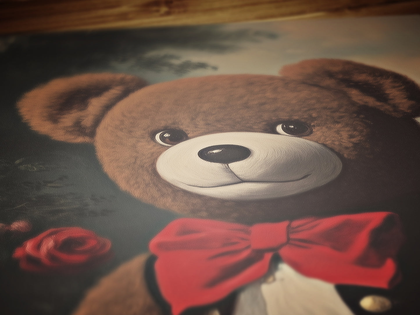 Vintage Nursery Toy Teddy Bear Sketch, Gender Neutral Wall Art Printable, Vintage Illustration, Baby Room Decor