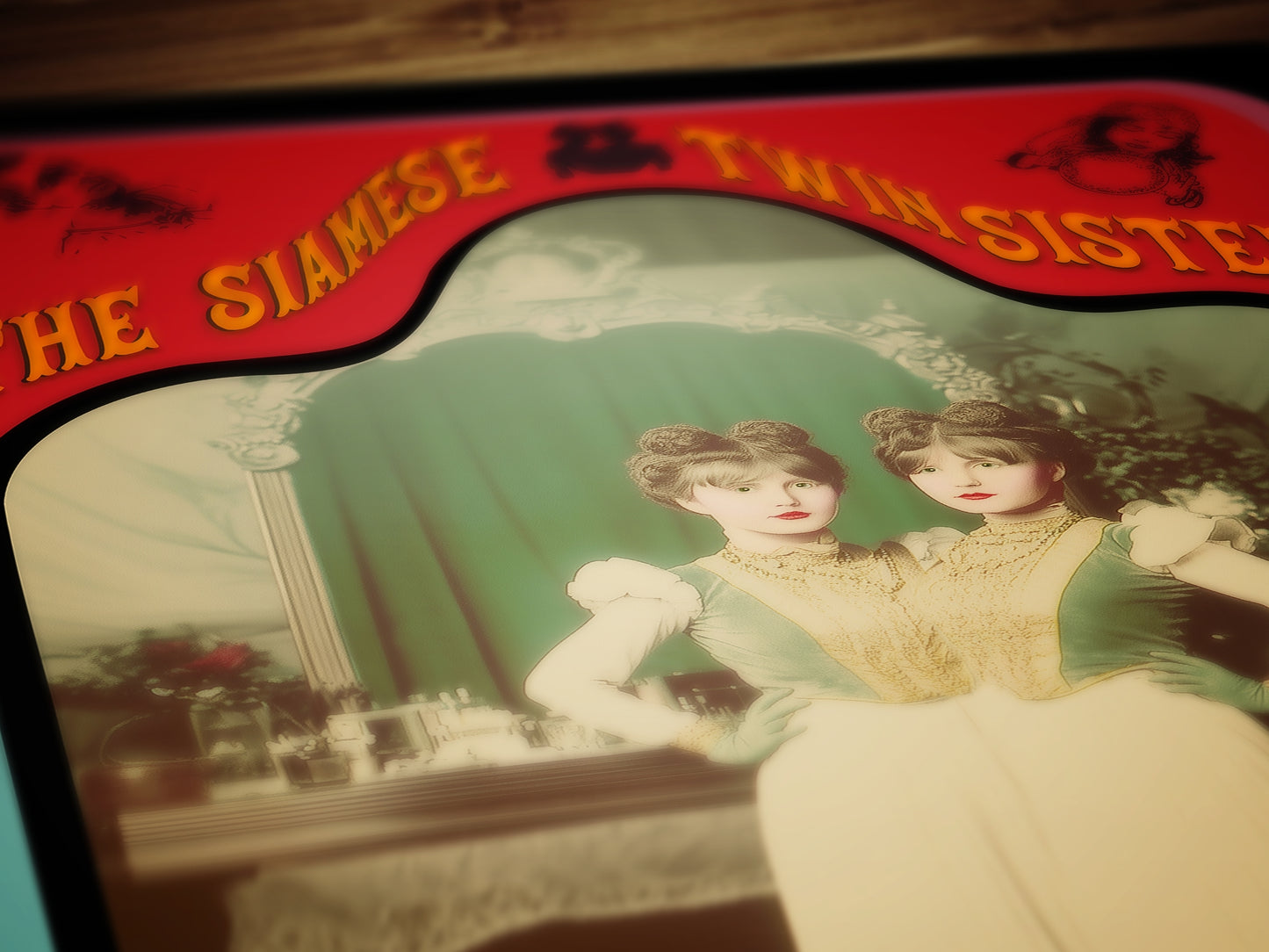 The Amazing Spidora Spider Girl Vintage Circus Wall Art
