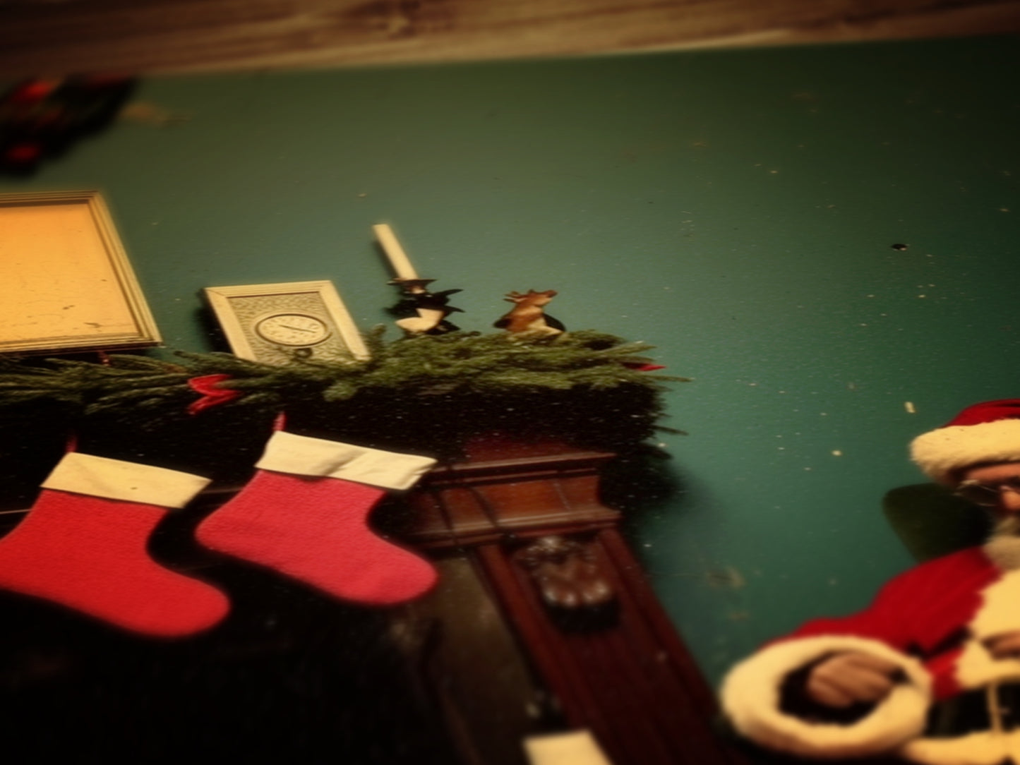 Vintage Santa Claus Wall Art