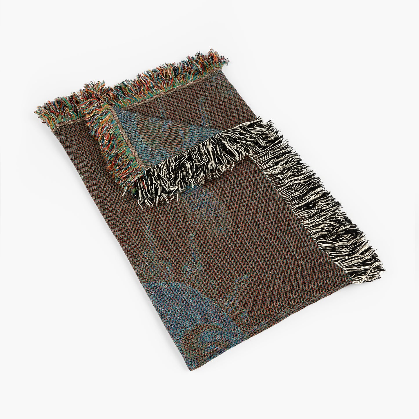 Celestial Sun And Moon Woven Blanket, Boho Whimsical Tapestry Throw, Mystical Whimsigoth Throw, Cozy Bohemian Home Decor Gift