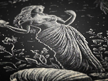 Aphrodite Blanket, Greek Mythology Goddess of Love and Beauty, Large Wall Tapestry, Dark Romance, Throw Blanket Couch, Whimsigoth Decor