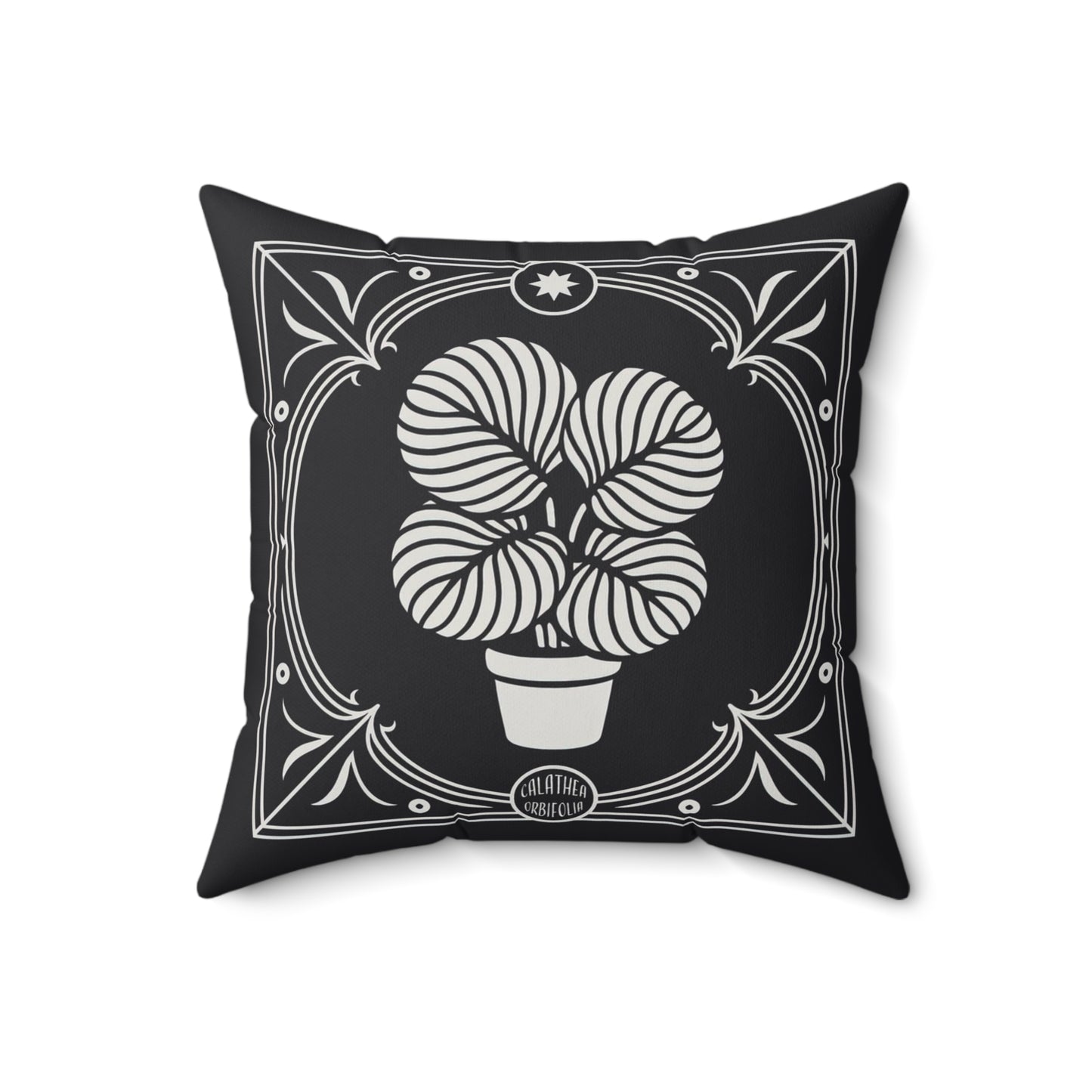 Calathea Orbifolia Faux Suede