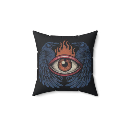 C-9 Eye Raven Faux Suede