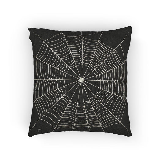 C-4 Spider Web Woven Pillow