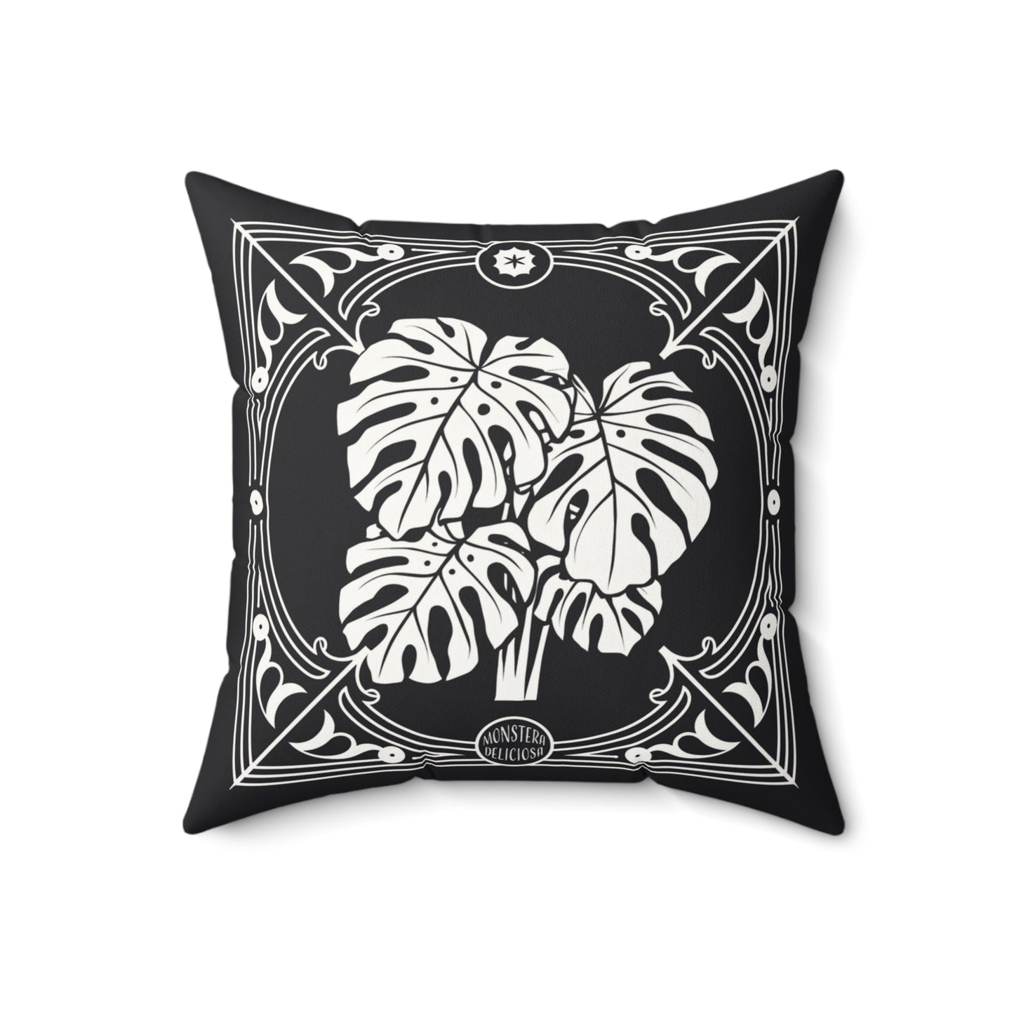 C-14 Monstera Faux Suede