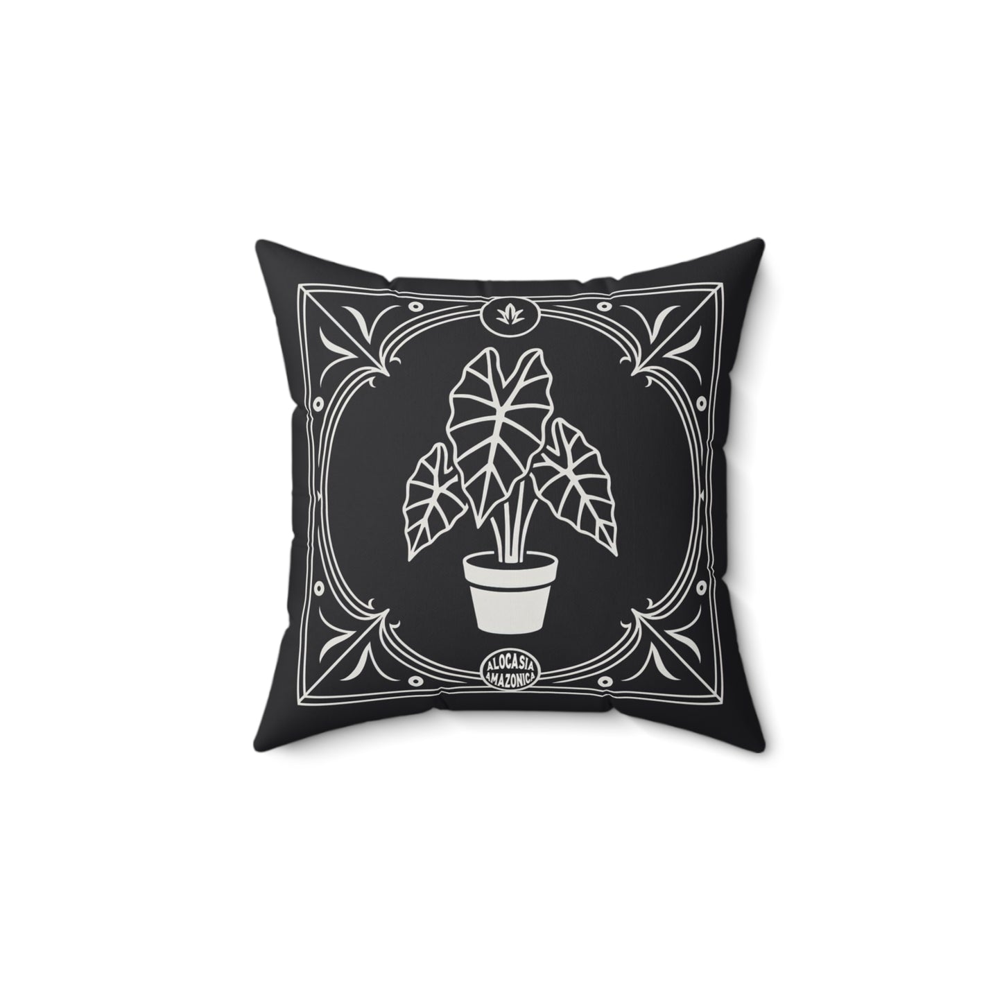 C-26 Alocasia Amazonica Faux Suede