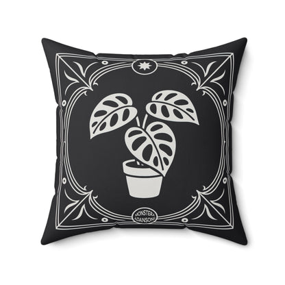 C-31 Monstera Adansonii Faux Suede