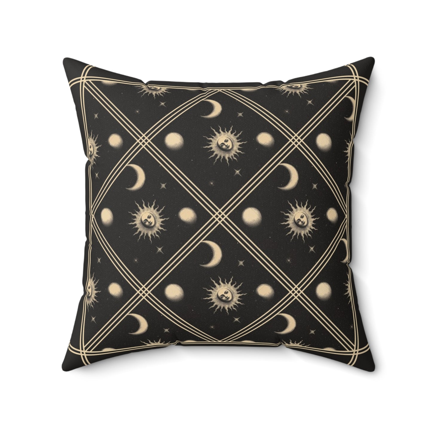 C-32 Celestial Pattern Faux Suede