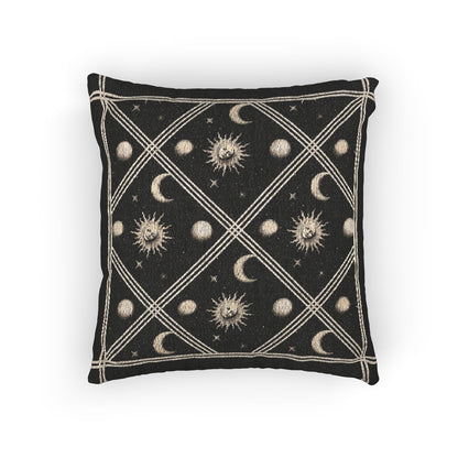 C-32 Celestial Pattern Woven Pillow