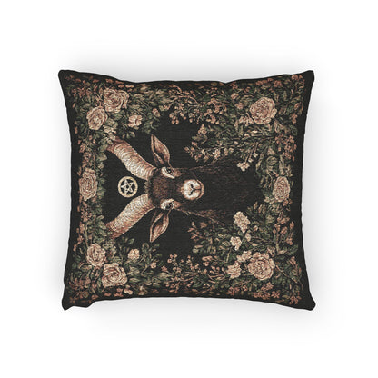 C-12 Black Phillip Woven Pillow