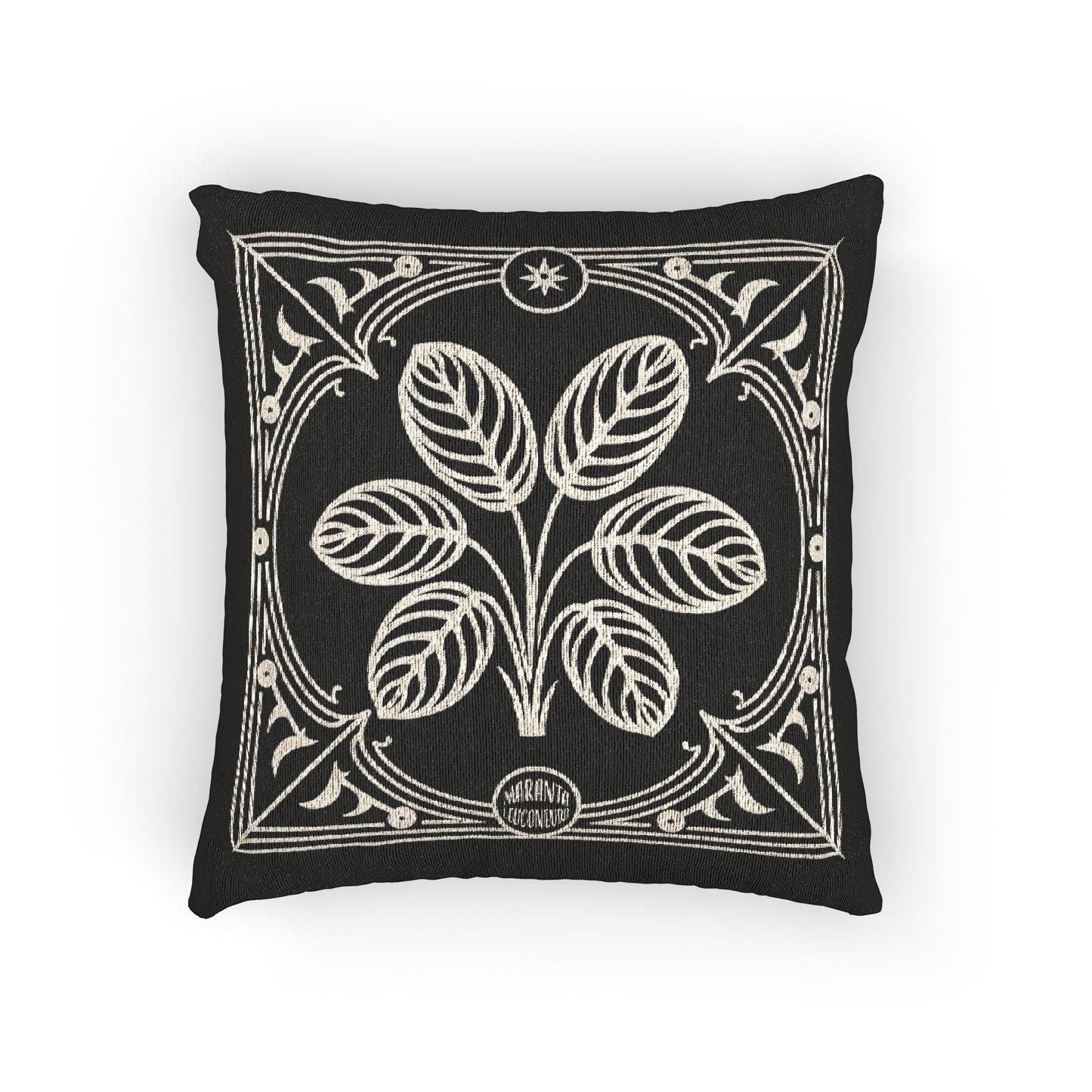 C-16 Maranta Woven Pillow