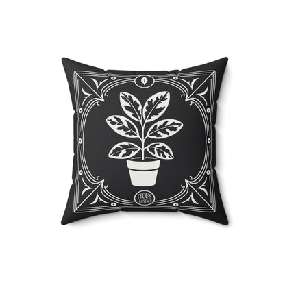 Rubber Plant Faux Suede