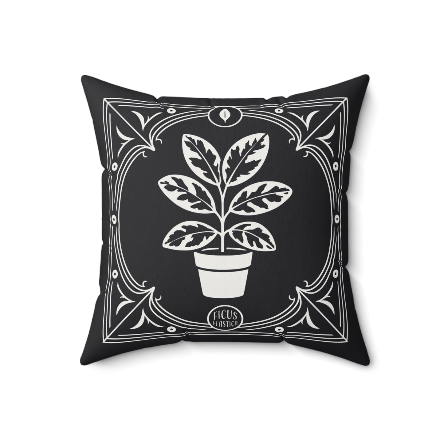 Rubber Plant Faux Suede