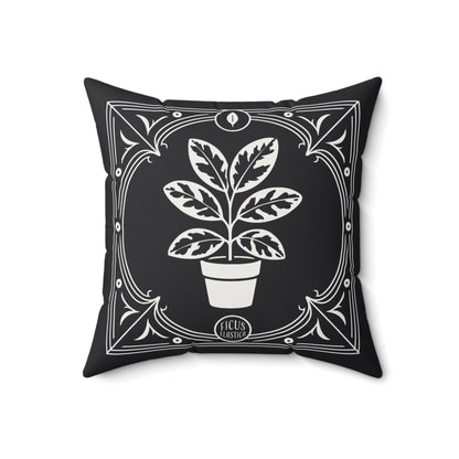 Rubber Plant Faux Suede