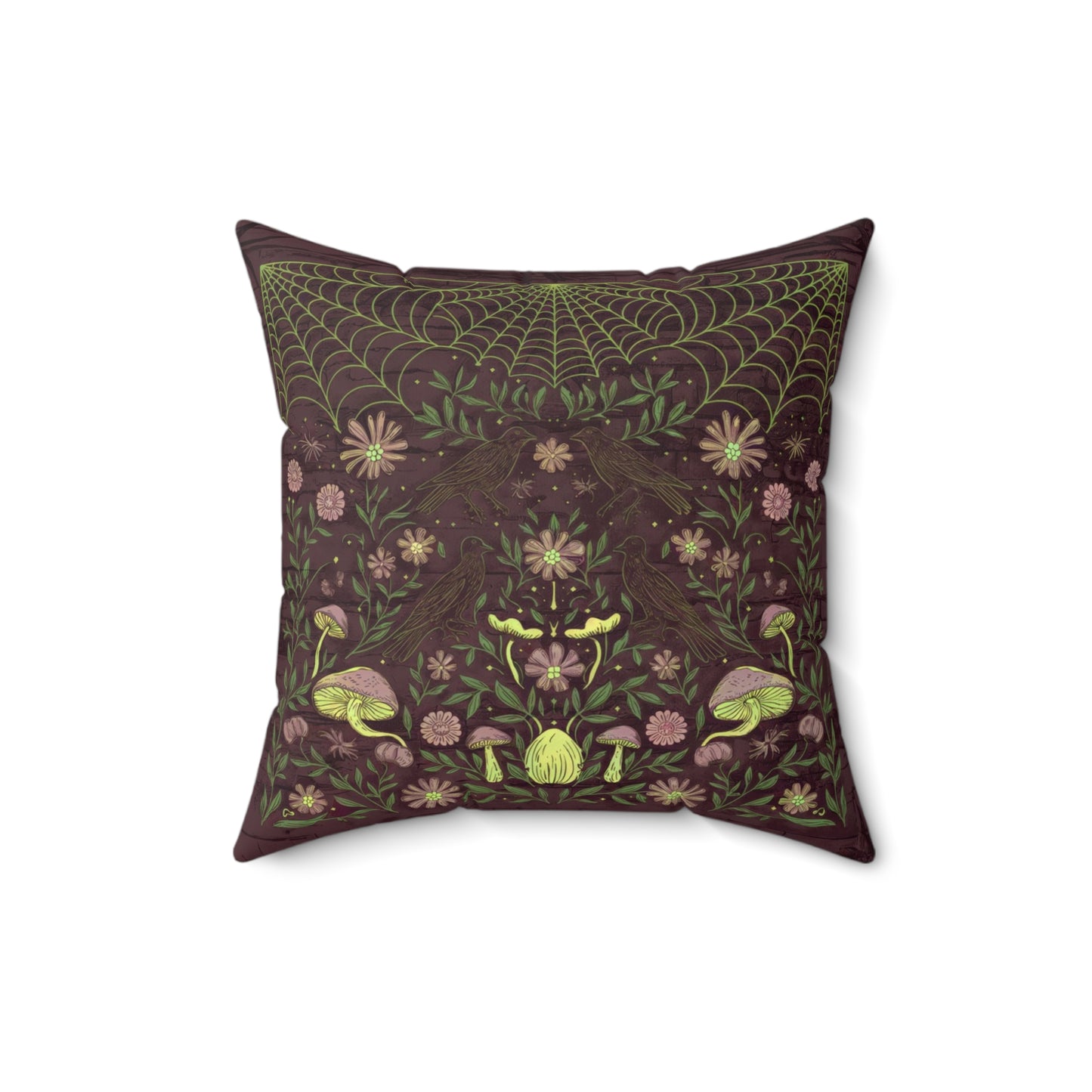 C-5 Raven Spider Faux Suede