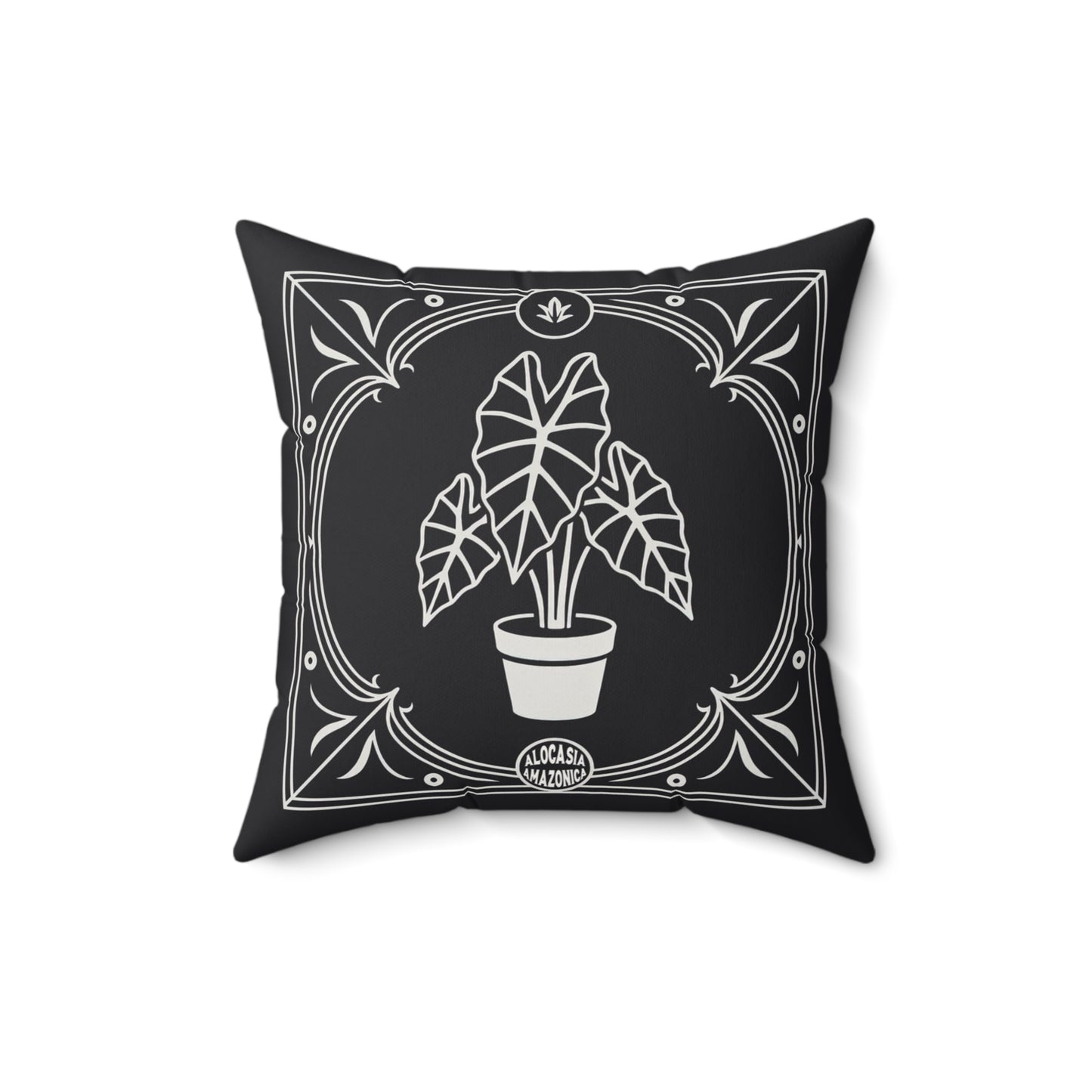 C-26 Alocasia Amazonica Faux Suede