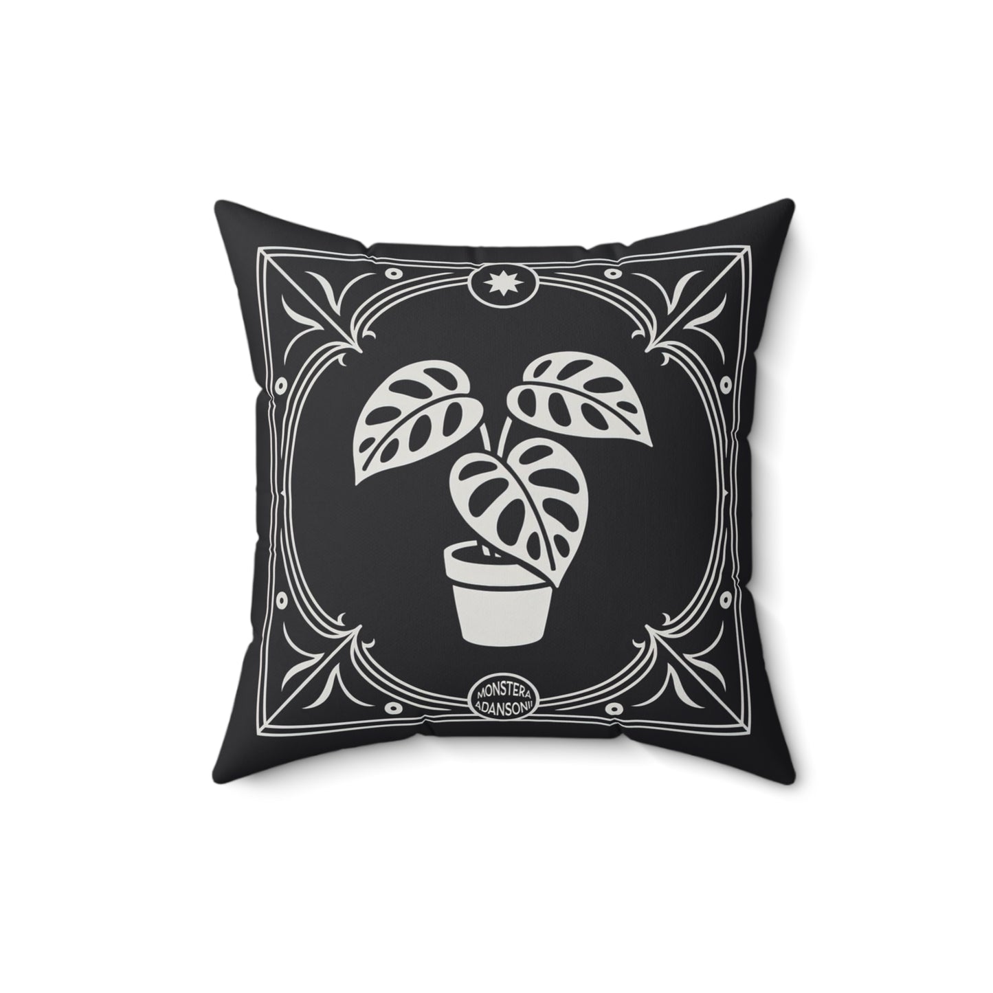 C-31 Monstera Adansonii Faux Suede