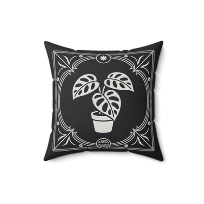 C-31 Monstera Adansonii Faux Suede