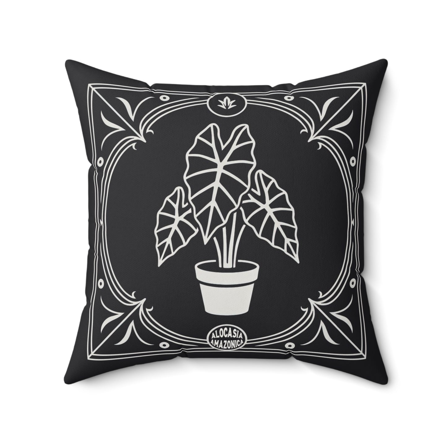 C-26 Alocasia Amazonica Faux Suede