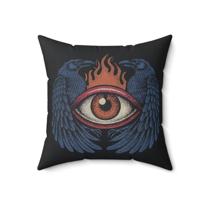 C-9 Eye Raven Faux Suede