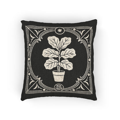 C-22 Fiddle Leaf Fig Woven Pillow