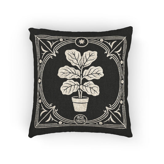 C-22 Fiddle Leaf Fig Woven Pillow