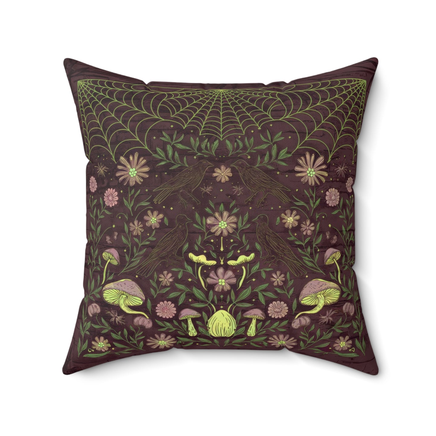 C-5 Raven Spider Faux Suede