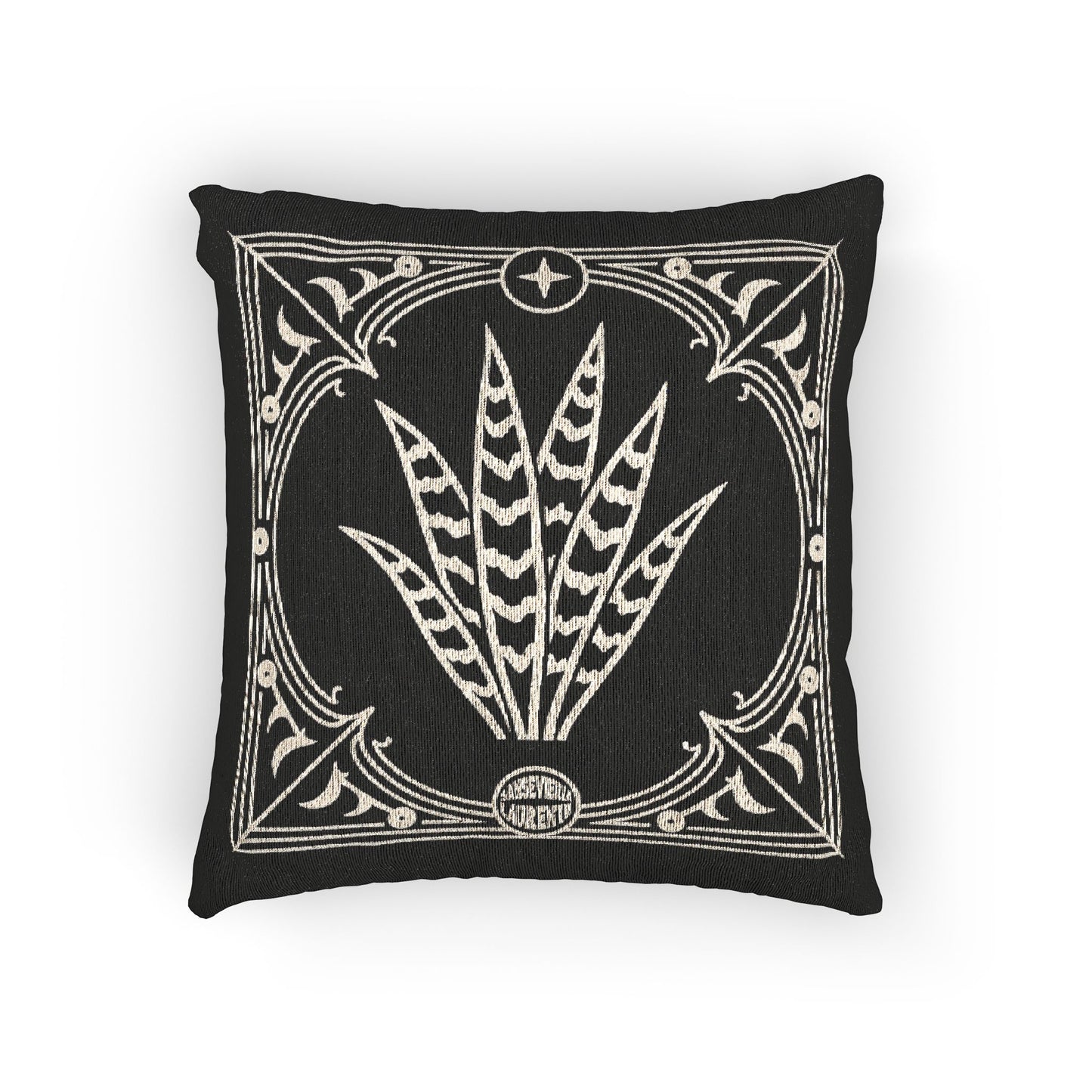 C-17 Sanseveria Woven Pillow
