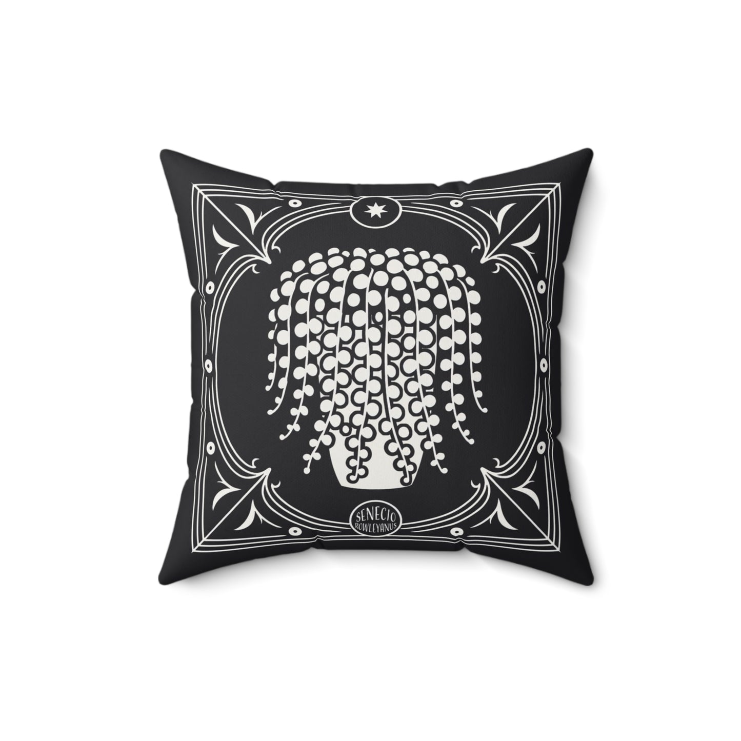 C-24 String Of Pearls Faux Suede