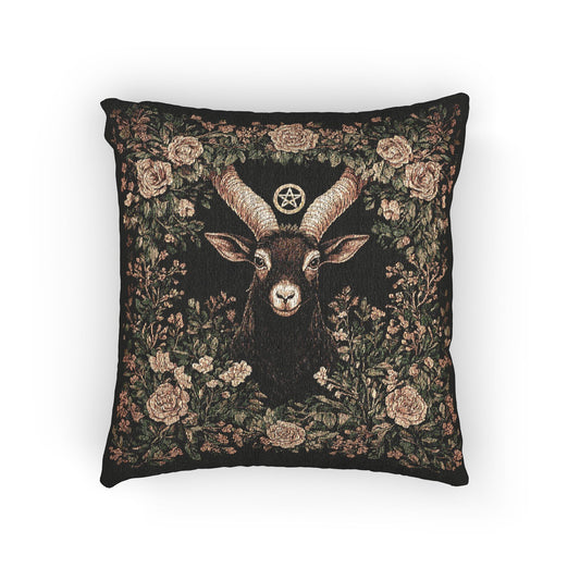 C-12 Black Phillip Woven Pillow