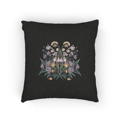 C-1 Pink Floral Woven Pillow