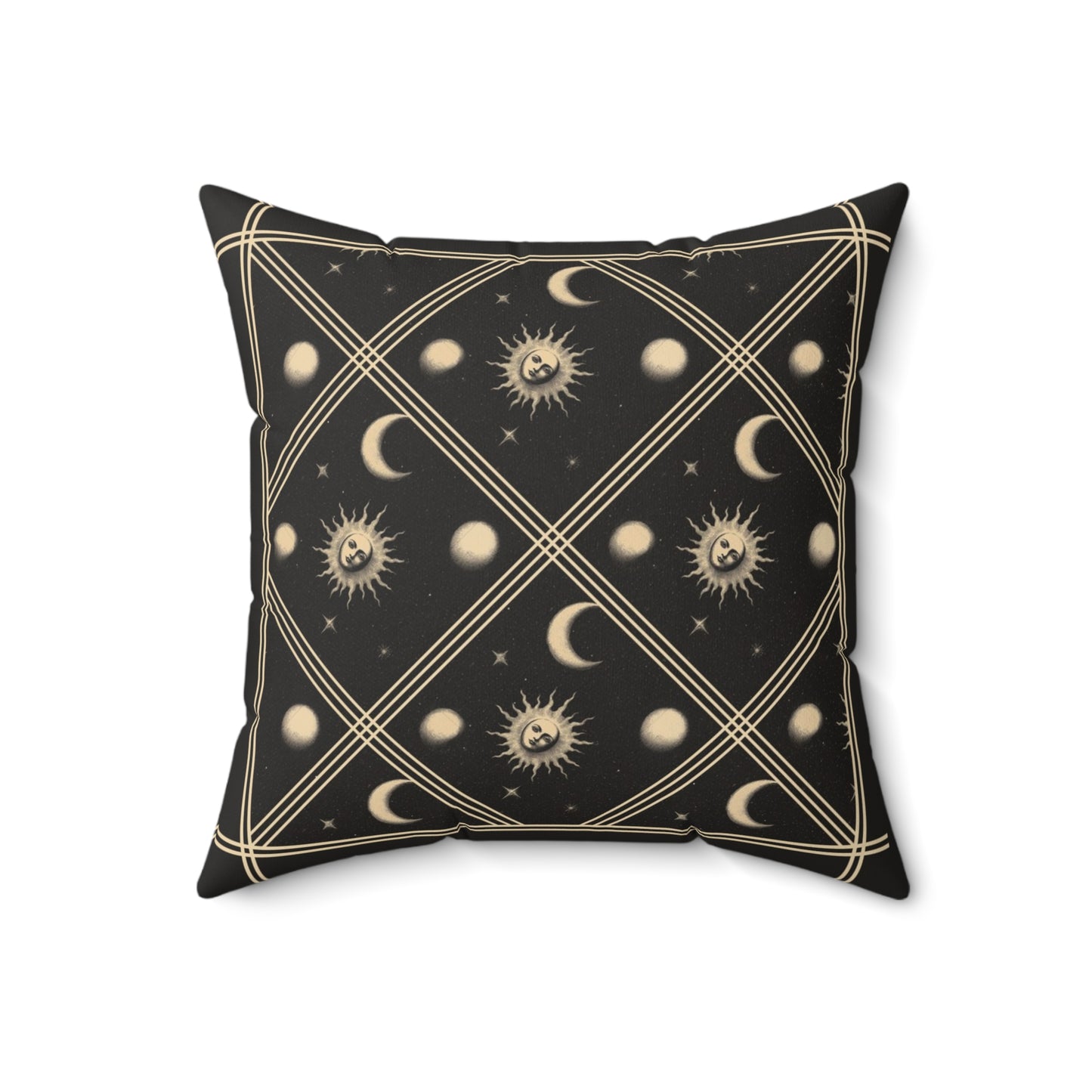 C-32 Celestial Pattern Faux Suede