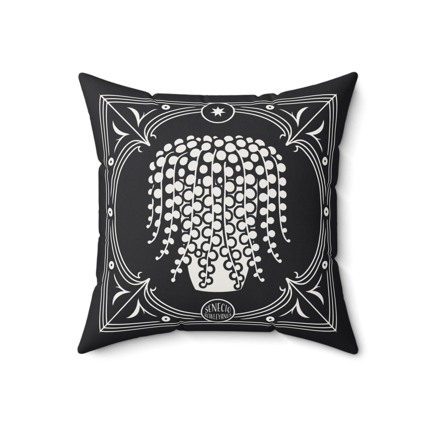 C-24 String Of Pearls Faux Suede