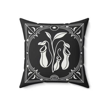 C-19 pitcher plant Faux Suede