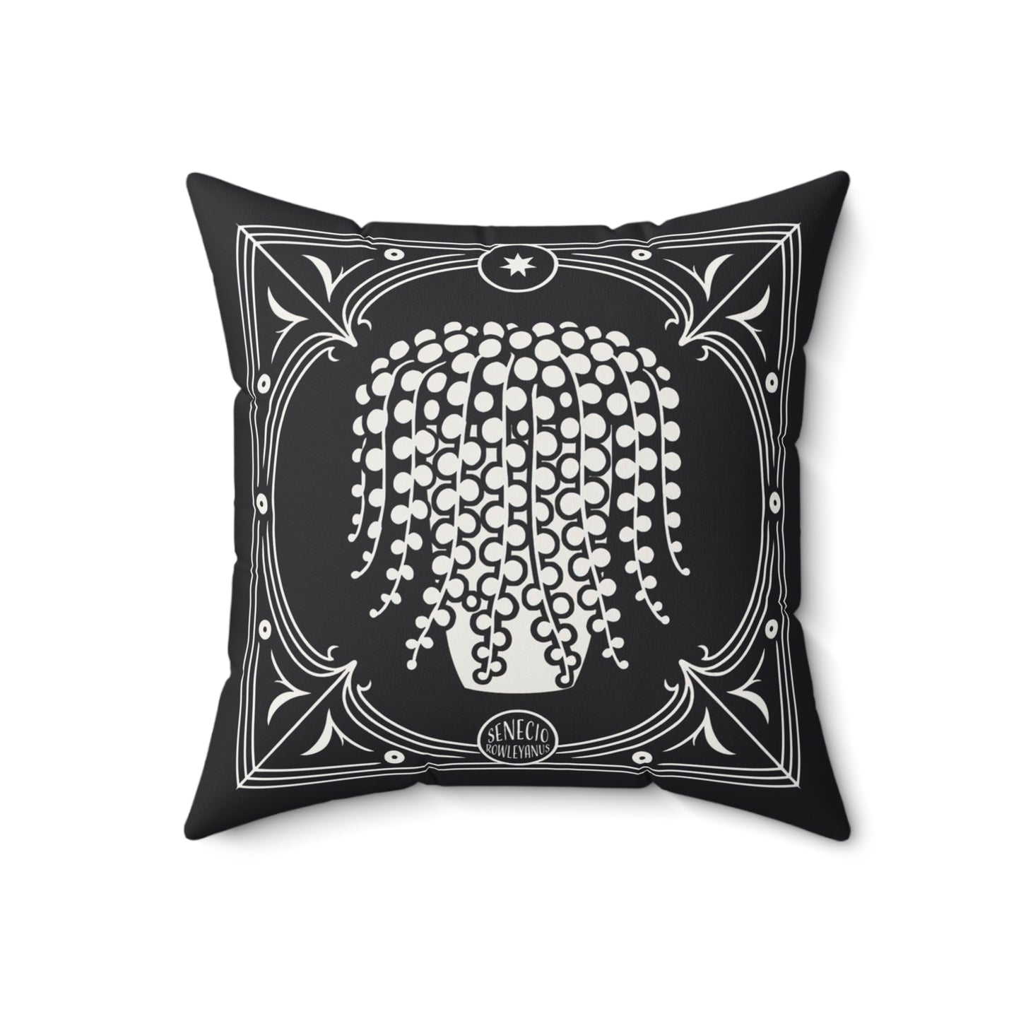 C-24 String Of Pearls Faux Suede