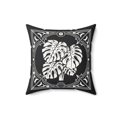 C-14 Monstera Faux Suede