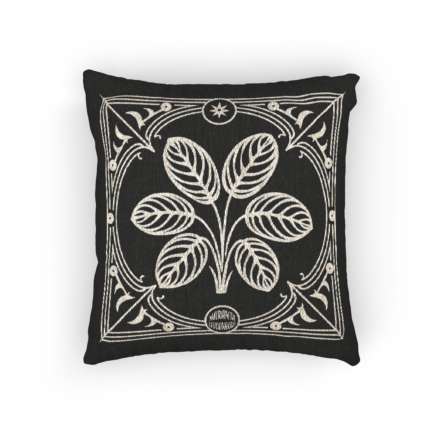 C-16 Maranta Woven Pillow