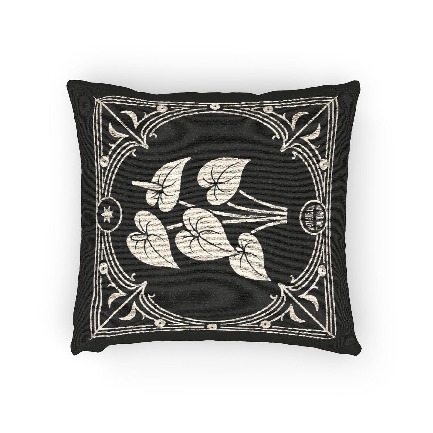 C-20 anthurium plant Woven Pillow