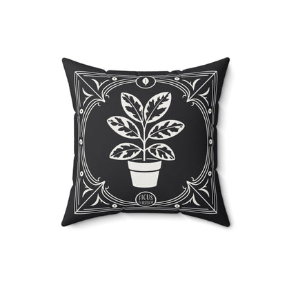 Rubber Plant Faux Suede