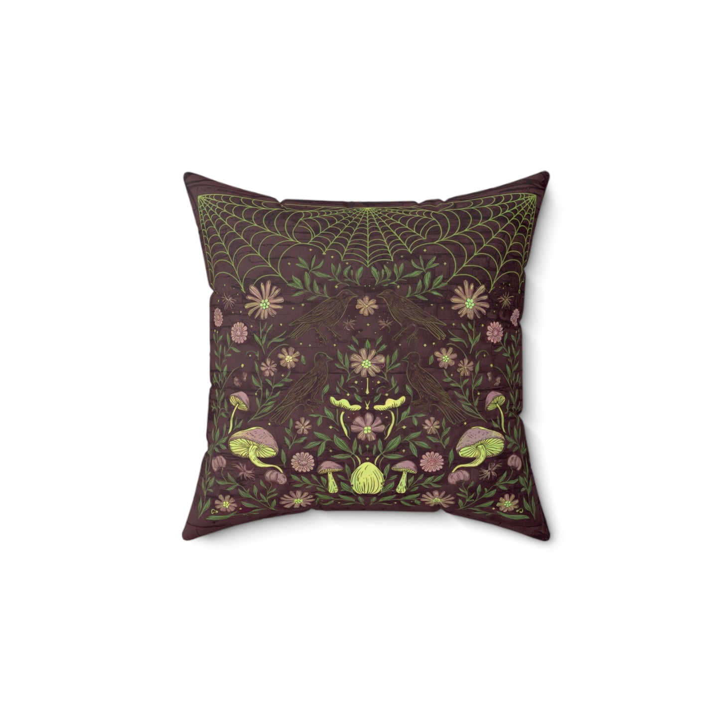 C-5 Raven Spider Faux Suede