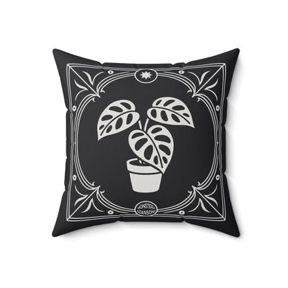 C-31 Monstera Adansonii Faux Suede