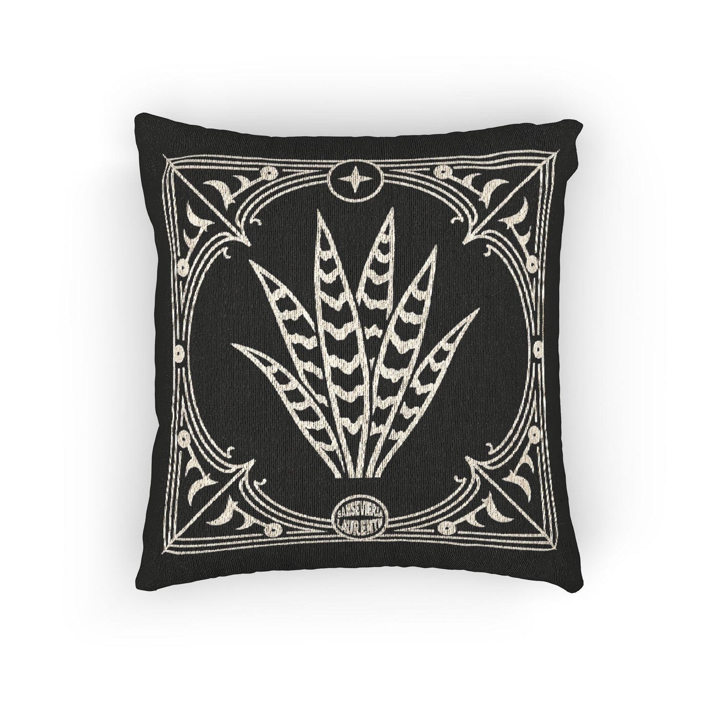 C-17 Sanseveria Woven Pillow