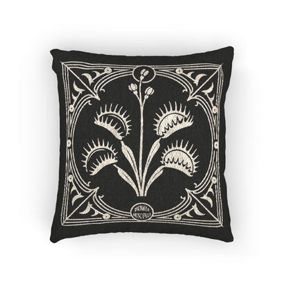 C-18 carnivorous plant Woven Pillow