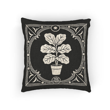 C-22 Fiddle Leaf Fig Woven Pillow