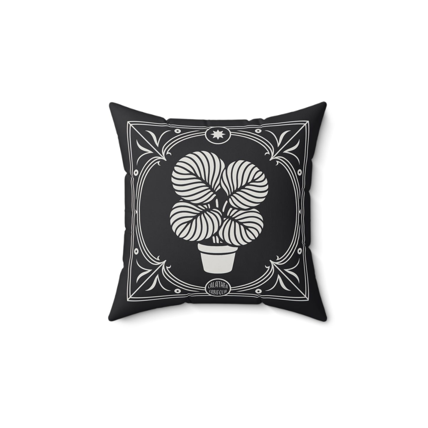 Calathea Orbifolia Faux Suede