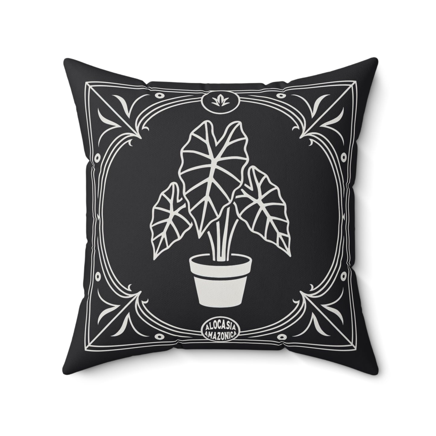 C-26 Alocasia Amazonica Faux Suede