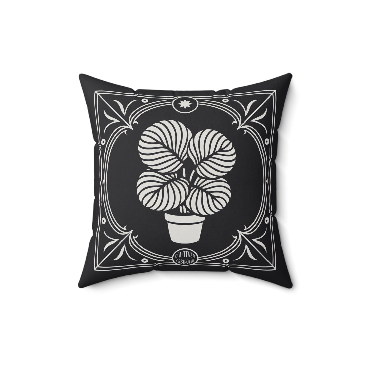 Calathea Orbifolia Faux Suede